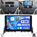 8G+128G Apple Carplay Autoradio Android 13 Für Mercedes Benz C Klasse W204 S204