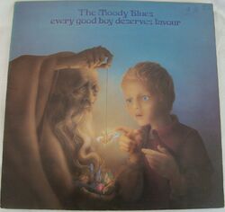 THE MOODY BLUES - VINYL LP EVERY GOOD BOY VERDIENT GEFALLEN - Schwelle THS 5