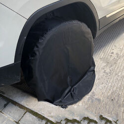 1/2/4x  Radabdeckung Reifenabdeckung Radschutzhülle Wohnwagen Wohnmobil Anhänge!