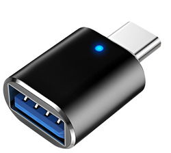 USB-C 3.1 auf USB-A 3.0 OTG Adapter: Konverter Stecker von Typ C auf A