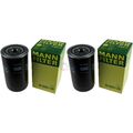 2x Original MANN-FILTER Ölfilter Oelfilter W 950/26 Oil Filter