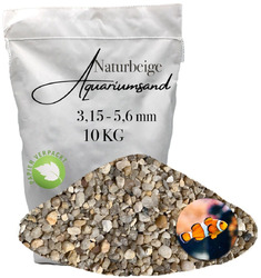 Aquariumsand Aquariumkies Aquariensand Aquarienkies 10 kg Bodengrund 3,15-5,6 mm