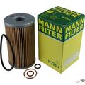 MANN-FILTER Ölfilter mit Verschlussschraube für Mercedes-Benz Coupe 230 C