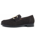 Gabor Comfort Leder Damen Slipper in Braun