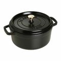 STAUB France Cocotte 24 cm - 3,8 Liter Gusseisen schwarz