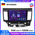 6+128G Carplay Android12 Autoradio Für Mitsubishi Lancer 2008-2012 GPS NAVI DAB+