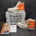 Converse Chuck Taylor All-Star 70 Hi2-in-1 Feng Chen Wang Orange Ivory Gr. 42,5 