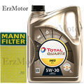 5L TOTAL MOTOROEL INEO MC3 5W30 MB 229.52 BMW Longlife-04 MANN OELFILTER WP92...