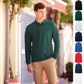 Poloshirt Langarm Longsleeve Polo Shirt Fruit of the loom Premium Baumwolle