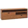 Teak TV Schrank Fernsehtisch Fernsehschrank Lowboard 90/110x30x40cm vidaXL