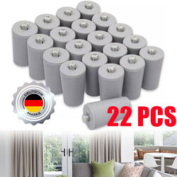 22pcs Rolladen Anschlag Stopper Rollladen Puffer Endpunkt Anschlagstopper