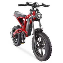 1200W Elektrofahrrad 48V 15.6Ah Fat Tire Mountainbike 20 Zoll Offroad E-Bike