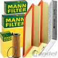 MANN FILTER INSPEKTIONSPAKET passend für 4.2 TDI AUDI Q7 4LB 326 PS