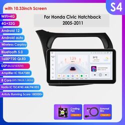 Für Honda Civic 2006-2011 hatchback Android Autoradio Radio GPS Carplay DSP 4G