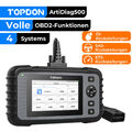 TOPDON AD500 Profi KFZ OBD2 Diagnosegerät Auto Scanner 4System ETC OIL SAS RESET