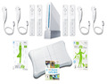 Nintendo Wii Konsole mit Balance Board Controller und Spiele Wii Fit Plus Sports