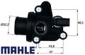 MAHLE TI1287 Thermostat für Kühlmittel Thermostat Kühlmittel 