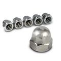 Hutmuttern Edelstahl A2 DIN1587 Sechskant Hohe Form M3 M4 M5 M6 M8 M10 M12bisM20