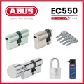 ABUS EC550 Profilzylinder Türzylinder Türschloss mit 5 Schlüssel gleichschli.