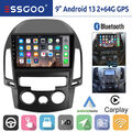 2+64G Android 13 Autoradio Carplay GPS Navi RDS Für Hyundai i30 MK1 FD 2006-2011