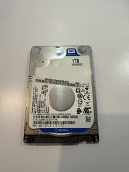 Western Digital WD Blue 1TB SATA 3, 2,5 Zoll Interne Festplatte (WD10SPZX)