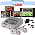 ⭐️ SUPER NINTENDO KONSOLE + SNES Controller + SPIELE nach Wahl (Mario etc)