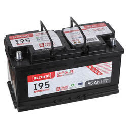 AGM Start Stop Batterie 95Ah 12V 850A Autobatterie Starterbatterie KFZ PKW Stopp