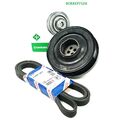 INA Riemenscheibe Kurbelwelle +BOSCH Keilrippenriemen BMW X1 E90 320d mit A/C