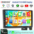 DAB+ 64G Für Audi A4 S4 RS4 8E 8H B6 B7 Carplay Android 13 Navi Autoradio Kamera