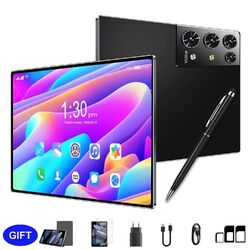 2024 Newest 10 Zoll Android14 Tablet 16GB RAM 256GB 8000mAh 2SIM 4GLTE &WiFi GPS