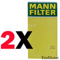 MANN FILTER OELFILTER FILTEREINSATZ MIT DICHTUNG HU 720/3 x FUER BMW - 2 STÜCK