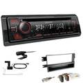 Kenwood Autoradio Spotify DAB Bluetooth Einbauset für KIA Cerato 2003-2005