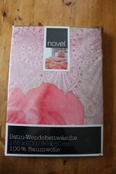 Satin Wendebettwäsche von Novel __ Standardgröße __ NEU!!!