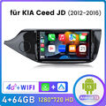 4+64GB Android 13 Autoradio Für Kia Ceed JD 2012-2016 GPS Navi SWC Carplay WIFI