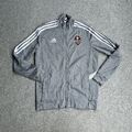 ADIDAS Jungen Retro Trainingsjacke Langarm Gr. L Sportjacke Pullover A18614 Grau