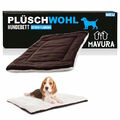 PLÜSCHWOHL Hundebett Hundekissen Plüschmatte Haustierbett Hundesofa Katzenbett