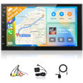 7" 2 DIN Autoradio Apple Carplay 2+64G Android 13.0 Mit GPS Navi WIFI FM RDS Mic