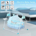 25KG Elektrische Bluetooth Babywippe Babywiege Babybett Stubenwagen Babyschaukel