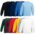 Fruit of the Loom Sweatshirt Set-In Sweat Herren Pullover Gr. S M L XL XXL 3XL