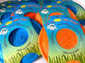 Jolly Pets Hundefrisbee Jolly Flyer Hundespielzeug Apportieren blau orange 19cm