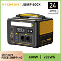 VTOMAN Jump 600X Tragbare Powerstation 600W Generator 299Wh LiFePO4 für Camping