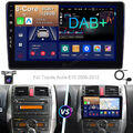 8+128G 8Kern Autoradio DAB+ Für Toyota Auris E15 2006-2012 Android 13 GPS Navi