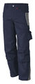 Berufsbekleidung PROFI Latzhose Bundhose Arbeitsjacke Arbeitshose / blau - grau