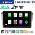 Für Mazda 3 2003-2009 Autoradio Android 12 2+32G Carplay GPS Navi RDS MIK Kamera