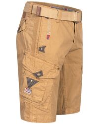 Geographical Norway Herren Cargo Shorts kurze Hose Short Bermuda knielang P17256