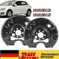 2x Ankerblech Deckblech Bremsscheibe Hinten Für VW Golf  2 3 4 Passat Polo Jetta