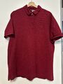 Lacoste Poloshirt Weinrot Herren Gr.L/XL