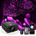 Auto Lichtfaser LED Sternenhimmel RGB Twinkle Meteor Star Glasfaser Lichteffekte