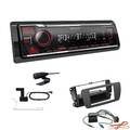 Kenwood DAB Receiver Autoradio Bluetooth für Seat Ibiza IV Ibiza IV ST tuamgrau