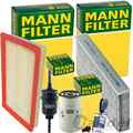 MANN FILTER INSPEKTIONSPAKET passend für FORD FIESTA 5 FUSION JU 60-100 PS